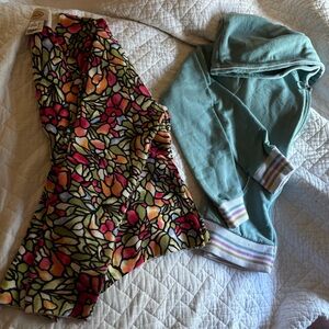 Vintage Sweater bundle knit cardigan zip up hoodie indie stained glass floral